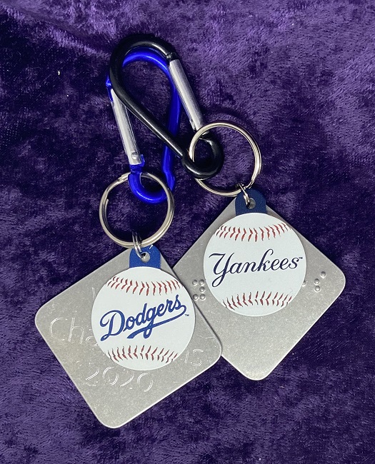 MLB Baseball Team Logo Key Chain (Keychain) - Pick Your Team - MLB Licensed